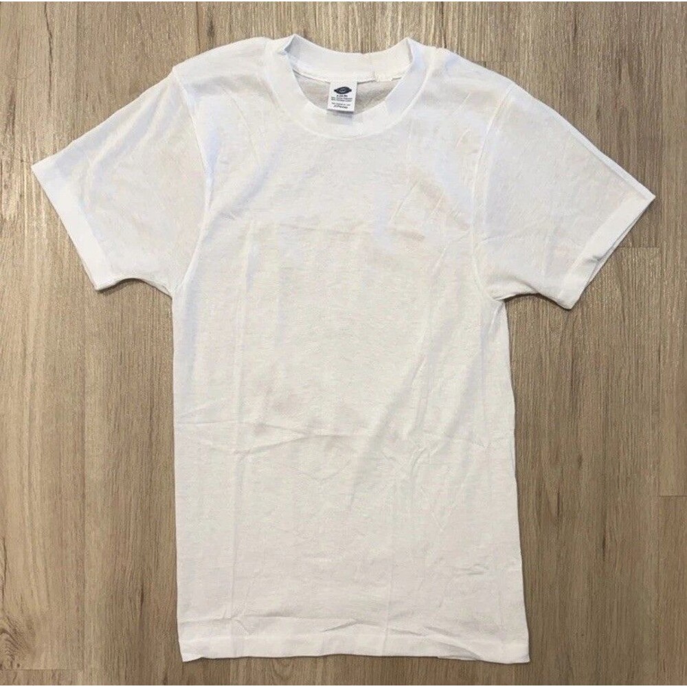 Paper Thin T-Shirt Men Small Stretch Distressed 70s Vintage Towncraft JCPenney